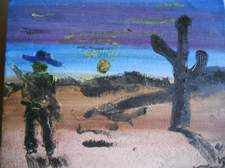 Mexican Desert Scene