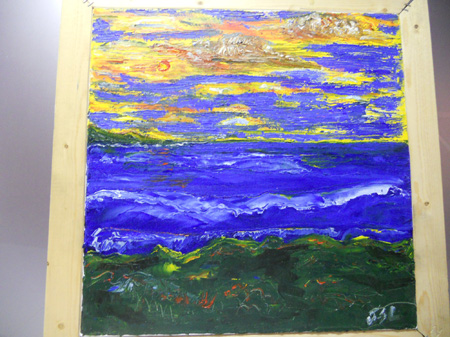 Sunset Ocean Scene